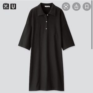 Uniqlo half sleeve polo dress